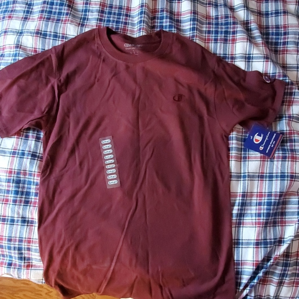 MAROON CHAMPION T-SHIRT